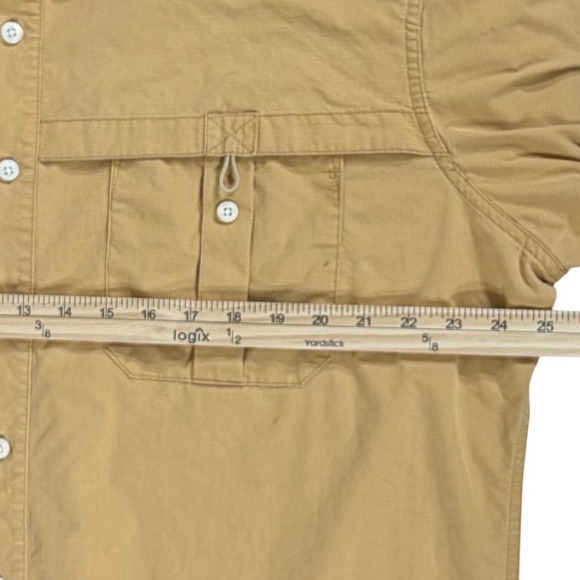 Bills Khakis Button Up Size XL Lot of 2 Olive Gold Ripstop Casual Outdoors READ - Picture 6 of 16